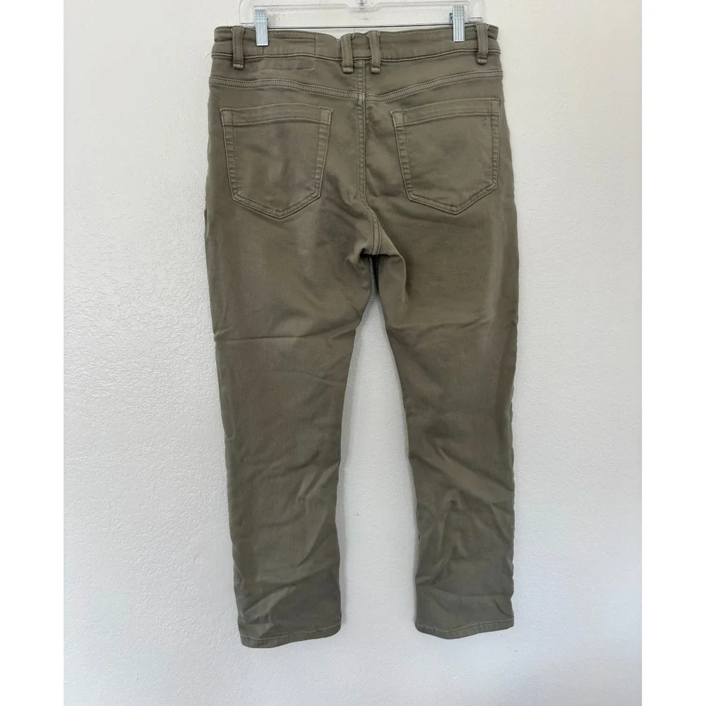 Tpj Slim Jeans 33x28 Beige Stretch Denim Normcore Casual minimalist Denkhaki